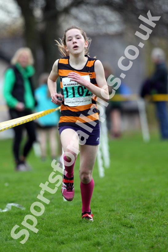 Green 1102, North East Harrier League, Blaydon.